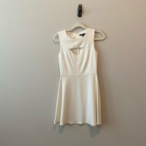 White French connection, cut out, fit and flare dress